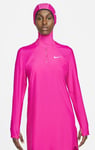 Nike Victory Women's Medium Swim Tunic & Hijab NESSA440-672 Pink Prime New