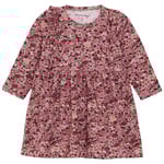 Minymo AOP Klänning Dusty Rose | Rosa | 74 cm