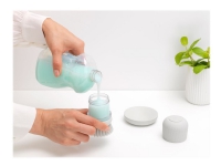 Brabantia - Soap dispensing dish brush - polyester - ljusgrå