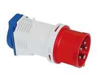 CEE Adapter Basic 16A 5-pol med schuko IP44