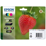 GENUINE EPSON 29XL T2996 Strawberry Multipack Ink for XP-235 332 335 432 435