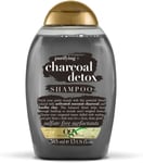 OGX Charcoal Clarifying Shampoo for Oily and Greasy Hair, 385 ml Pack of 1