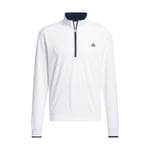 Adidas Quarter Zip Pullover 24 Genser Herre Hvit L