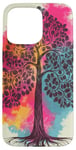 Nature Éléments Arbres Aquarelle Art Arbre Art Art Coque pour iPhone 15 Pro Max