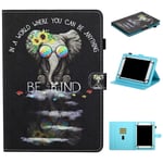 Universal Case for 7-8" Tablet, Leather Case Stand Cover with Card Slot for ASUS ZenPad Z380M, Samsung Galaxy Tab A 8.0 / Tab E 8.0, Huawei MediaPad M2 8.0/T3 8", Lenovo Tab3 8/Tab E7