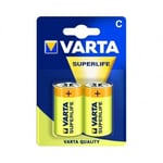 Paristo Varta Superlife C, 2 kpl