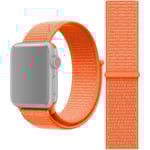 Apple Watch 42mm / 44mm Nylonarmband Orange