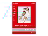 Canon Gp-501 - Blank - 100 X 150 Mm - 170 G/M² - 10 Ark Fotopapper - För Pixma Ip5300, Ip90, Mini260, Mp180, Mp490, Mp510, Mp550, Mp560, Mp600, Mp810, Mp960, Mx330