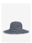 Barbour Mara Summer Hat - Navy, Navy, Size L, Women