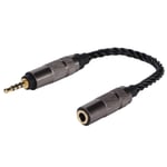 2.5mm Male To 3.5mm Female Stereo Jack Adapter Headset Converter Conne REL