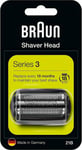 BRAUN 21B Series 3 Electric Shaver Replacement Foil Cassette Cartridge - BLACK