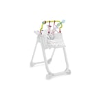 Chicco - Kit 0m+ pour Chaise Haute Polly Progres5 et Polly 2 Start : Barre de jeu + Coussin Réducteur