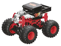Hot Wheels - Mondo Motors - voiture télécommandée - Monster Truck - Bone Shaker - 28cm - tout-terrain - lumières - jouet enfant - 3 ans et plus - 63648