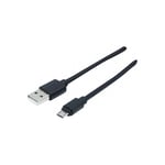 Cordon Micro USB 2.0 de charge rapide de 3 mètres
