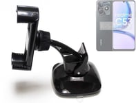 Car holder windshield dashboard for Realme C53 Smartphone mount bracket