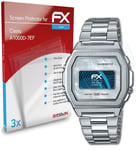 atFoliX 3x Screen Protection Film for Casio A1000D-7EF Screen Protector clear