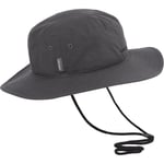 Icebreaker Shell+ Cotton Windb Wide-brim Hat (Grå (OBSIDIAN) One size)