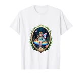Cute Fairy Tale Magical Forest Colorful Graphic T-Shirt