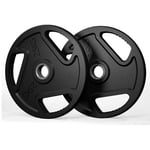 Weight Plates Grip Weight Plates for Dumbbells Weights Lifting Bars Grip Plate 1.25KG/2.5/5/10/15/20KG (Choice of Sizes) for Dumbbell Handle Bar (Size : 5KG(2.5kg*2))