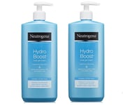 2x Neutrogena Hydro Boost Body Gel Cream Normal To Dry Skin