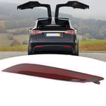 Bakre Stötfångarreflektor Röd Stötfångare Bakre Sidoreflektorpanel Ersättning för Tesla Model X 2018 till 2023 Vänster 1034342 00 C
