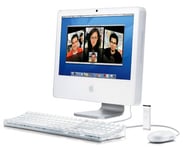 iMac G5/1,9GHz 17" iSight 2005 1,5GB minne, 160GB hårddisk
