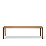 Fredericia Furniture - Piloti Table, 120 x 39 cm, Rökt ek - Soffbord - Hugo Passos - Träfärgad - Trä