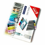 Staedtler 334 Triplus Fineliner Pens -  0.3mm - Assorted/Pastel (20+6) - 26 pack