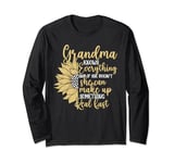 Funny Mother's Day Grandma Can Make Up Something Real Fast Long Sleeve T-Shirt