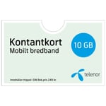 Telenor Mobilt Bredband Kontantkort 1 månad 10 GB