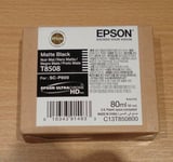 GENUINE EPSON T8508 Matte Black cartridge ORIGINAL 80ml ink  fits SC-P800 (2021)