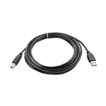 audio video cable 10m câble usb 2.0 haute vitesse imprimante plomb a à b shielded long black ocs149