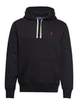 The Rl Fleece Hoodie Designers Sweat-shirts & Hoodies Hoodies Black Polo Ralph Lauren