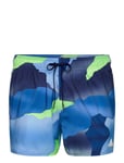 City Escape Camo 3-Stripes Cix Swim Shorts Sport Swimshorts Blue Adidas Sportswear
