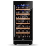 Wine Cellar - Freestanding Wine Refrigerator- Energy Saving and Environmental Protection, Fast Cooling Wine Cooler Cabinet Furniture,Home/Bar