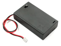 Batterihållare 3xAAA med strömbrytare och JST-kontakt