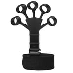 Gripster Grip-handskar i silikon för att stärka greppet - Finger Stretcher Trainer - Black