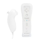 MotionPlus 2-in-1 et Nunchuk pour Wii et Wii U - Blanche