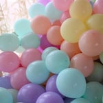 10pcsromantic 10inch Latex Balloon Matte Pearl Girl Birthday Par One Size