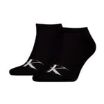 Calvin Klein Strumpor 2P Sneaker Monogram Socks Svart Strl 43/46 Herr