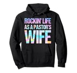 Vintage Rockin Life as a Pastor's Wife Pullover Hoodie