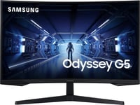 Samsung Odyssey C27G55TQWUX 27” kurvet skærm