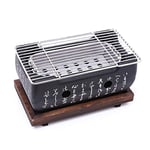 RETYLY Japanese Korean Bbq Grill Oven Aluminium Alloy Charcoal Grill Portable Party Accessories Household Barbecue Tools
