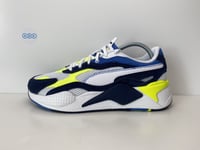 Mens Puma RS-X3 Trainers Twill Airmesh White Peacoat Trainers UK Size 8 EUR 42