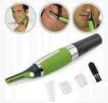 ALL IN ONE NOSE EAR NECK NASAL EYEBROW SIDEBURNS HAIR TRIMMER CLIPPER REMOVER UK