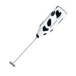 Aerolatte Mooo Edition Milk Frother Latte Whisk w/ Travel Case - Cow Spots