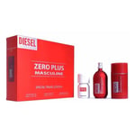 Diesel Zero Plus Masculine Eau de Toilette 75ml Spray Gift Set New & Sealed