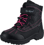 KICKERS Women's Jump WPF Ankle Boot, Shiny Pink Black, 3.5 UK