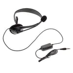 Black Wired Gaming Game Headset Earphone For Ps4 With Vol Po