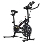 Exercise Training Bike Indoor Cycling Bicycle Trainer LCD Monitor